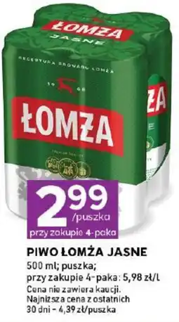 Stokrotka Piwo Łomża jasne oferta