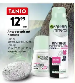 Intermarche Antyperspirant w sprayu Garnier Mineral Invisible Protection 48h oferta