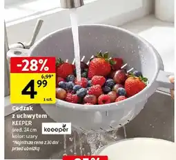 Intermarche Cedzak z uchwytem Keeeper 24 cm oferta