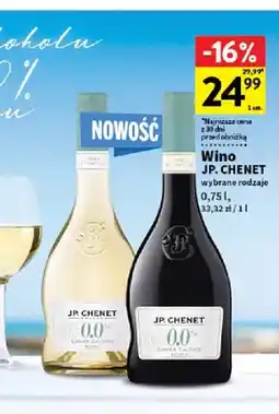 Intermarche Wino bezalkoholowe JP. Chenet Blanc oferta