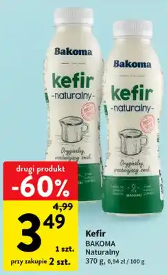 Intermarche Kefir naturalny Bakoma oferta