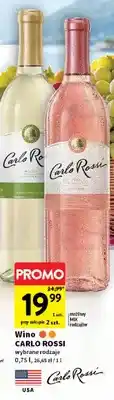 Intermarche Wino Carlo Rossi Pink Moscato oferta