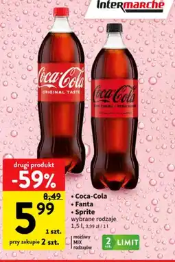 Intermarche Napój gazowany Coca-Cola Original Taste oferta