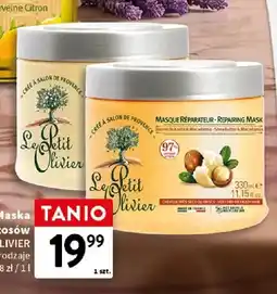 Intermarche Maska do włosów Le Petit Olivier Masque Réparateur Beurre de Karité & Macadamia oferta