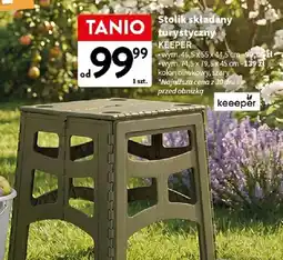 Intermarche Stolik składany turystyczny KEEPER 46,5x55x44,5 cm oferta