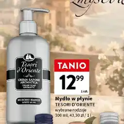 Intermarche Mydło w płynie Tesori d'Oriente Muschio Bianco oferta