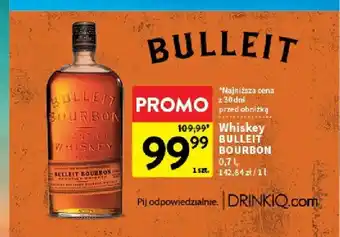 Intermarche Whiskey Bulleit Bourbon oferta