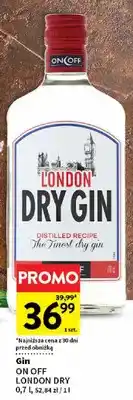Intermarche Gin On Off London Dry oferta