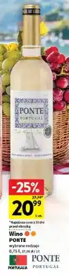 Intermarche Wino Ponte Portugal White Medium Sweet oferta
