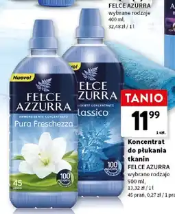 Intermarche Koncentrat do płukania tkanin Felce Azzurra oferta