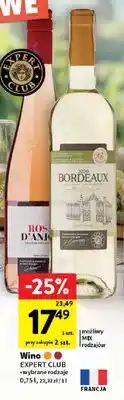 Intermarche Wino różowe Expert Club Rosé d'Anjou oferta
