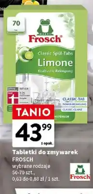 Intermarche Tabletki do zmywarek Frosch Classic Limone oferta