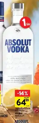 Intermarche Wódka Absolut oferta