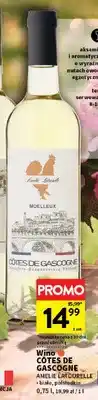 Intermarche Wino Côtes de Gascogne Amelie Latourelle białe półsłodkie oferta