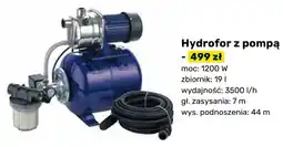 Bricomarche Hydrofor z pompą oferta