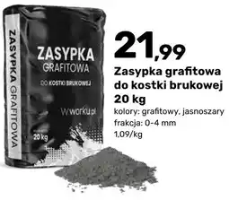 Bricomarche Zasypka grafitowa do kostki brukowej oferta