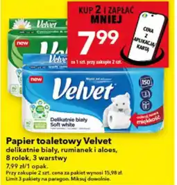 Lewiatan Papier toaletowy Velvet oferta