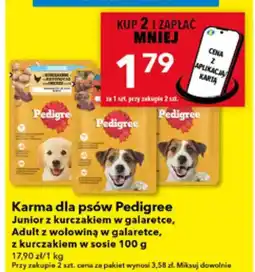 Lewiatan Karma dla psów Pedigree Junior z kurczakiem w galarece, Adult z wołowiną w galaretce, z kurczakiem w sosie oferta