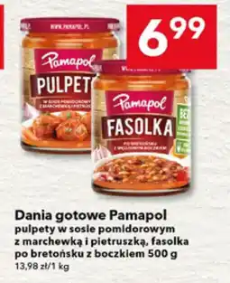 Lewiatan Dania gotowe Pamapol pulpety w sosie pomidorowym z boczkiem oferta