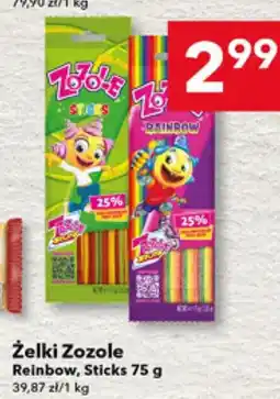Lewiatan Żelki Zozole Reinbow, Sticks oferta