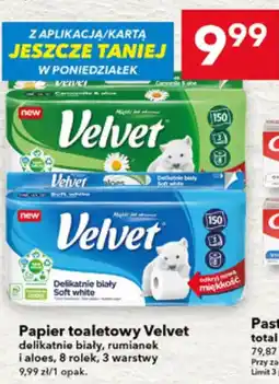 Lewiatan Papier toaletowy Velvet oferta
