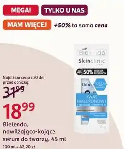 Rossmann Bielenda, nawilżająco-kojące serum do twarzy oferta