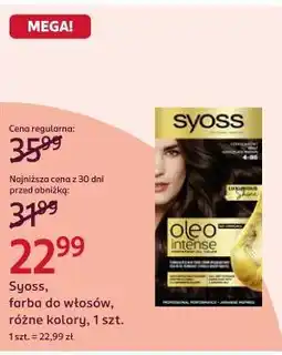 Rossmann Syoss, farba do włosów, różne kolory, 1 szt oferta