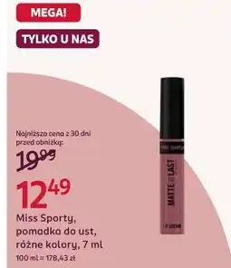 Rossmann Miss Sporty, pomadka do ust, różne kolory oferta