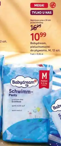 Rossmann Babydream, pieluchomajtki do pływania, M, 12 szt oferta