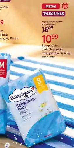 Rossmann Babydream, pieluchomajtki do pływania, S, 12 szt oferta