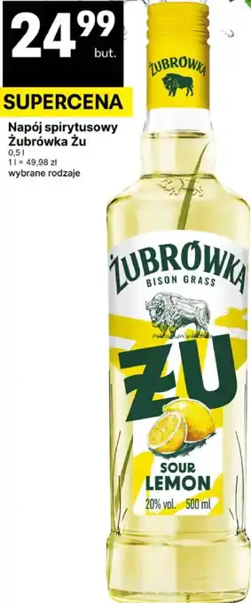 Delikatesy Centrum Napój spirytusowy Żubrówka Żu oferta