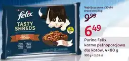 Rossmann Purina Felix, karma pełnoporcjowa dla kotów, 4× oferta