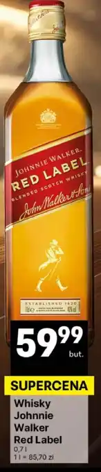 Delikatesy Centrum Whisky Johnnie Walker Red Label oferta