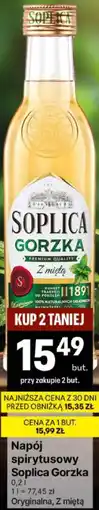 Delikatesy Centrum Napój spirytusowy Soplica Gorzka Oryginalna, Z miętą oferta