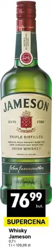Delikatesy Centrum Whisky Jameson oferta