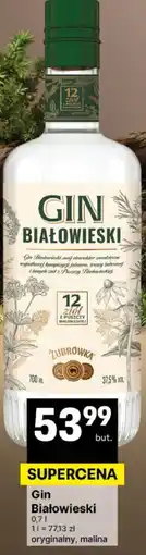 Delikatesy Centrum Gin Białowieski oferta