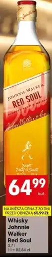 Delikatesy Centrum Whisky Johnnie Walker Red Soul oferta