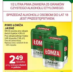 Stokrotka Piwo Łomża Jasne oferta
