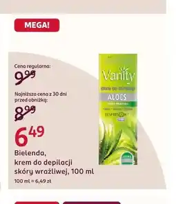 Rossmann Krem do depilacji Bielenda Vanity Aloes oferta