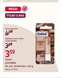 Rossmann Pomadka do ust Isana Cocoa Tint oferta