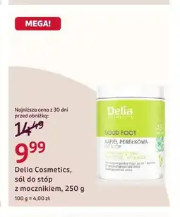 Rossmann Sól do stóp z mocznikiem Delia Cosmetics Good Foot oferta