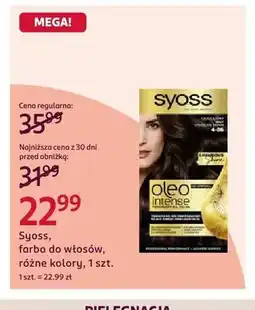 Rossmann Farba do włosów Syoss Oleo Intense oferta