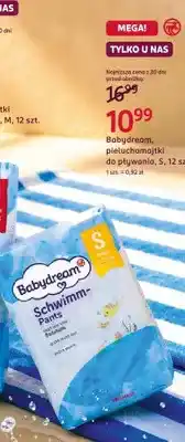 Rossmann Pieluchomajtki do pływania Babydream S 12-pak oferta