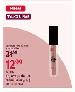 Rossmann Błyszczyk do ust Wibo oferta