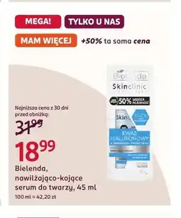 Rossmann Nawilżająco-kojące serum do twarzy Bielenda Skin Clinic Professional oferta