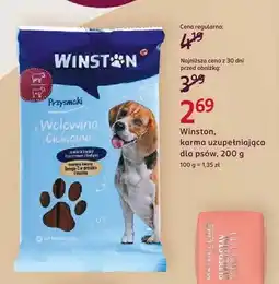 Rossmann Karma uzupełniająca dla psów Winston Przysmaki z wołowiną i cielęciną oferta