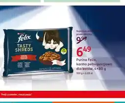Rossmann Karma dla kotów Purina Felix Tasty Shreds oferta