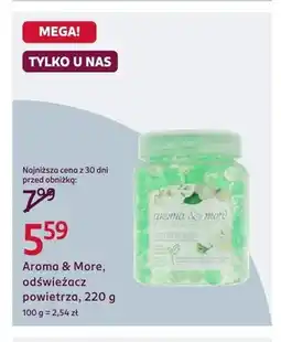 Rossmann Odświeżacz powietrza Aroma & More oferta
