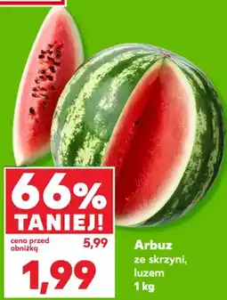 Kaufland Arbuz ze skrzyni luzem oferta
