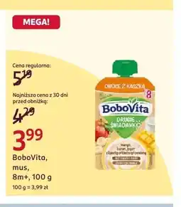 Rossmann Mus BoboVita Drugie Śniadanko mango banan jogurt z kaszką orkiszową i owsianą oferta